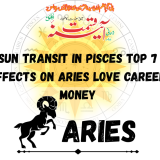 Sun Transit in Pisces Top 7 Effects on Aries Love Career Money